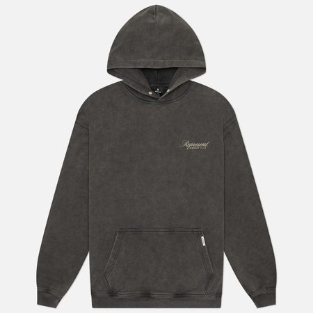 Мужская толстовка REPRESENT Represent Owners Club Script Hoodie, цвет серый