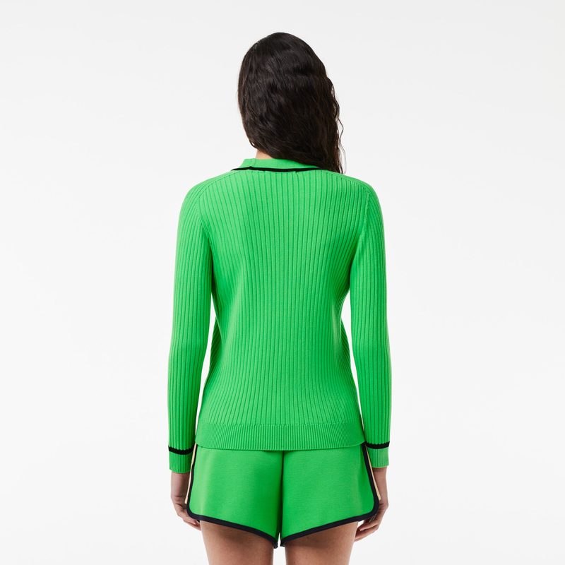 Женский кардиган Lacoste на пуговицах 2