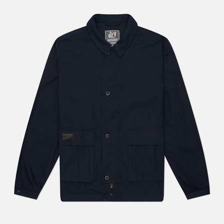 Мужская рубашка Peaceful Hooligan Bluff Overshirt, цвет синий