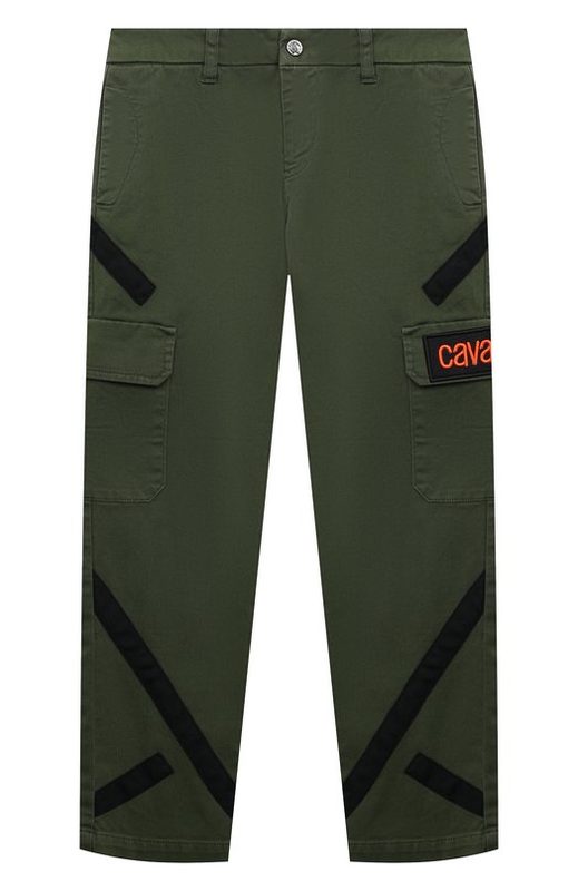 Хлопковые брюки Roberto Cavalli