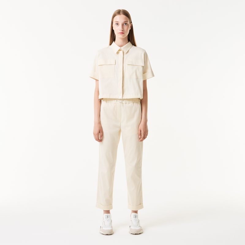 Женские брюки Lacoste стандартного кроя с регулируемым поясом