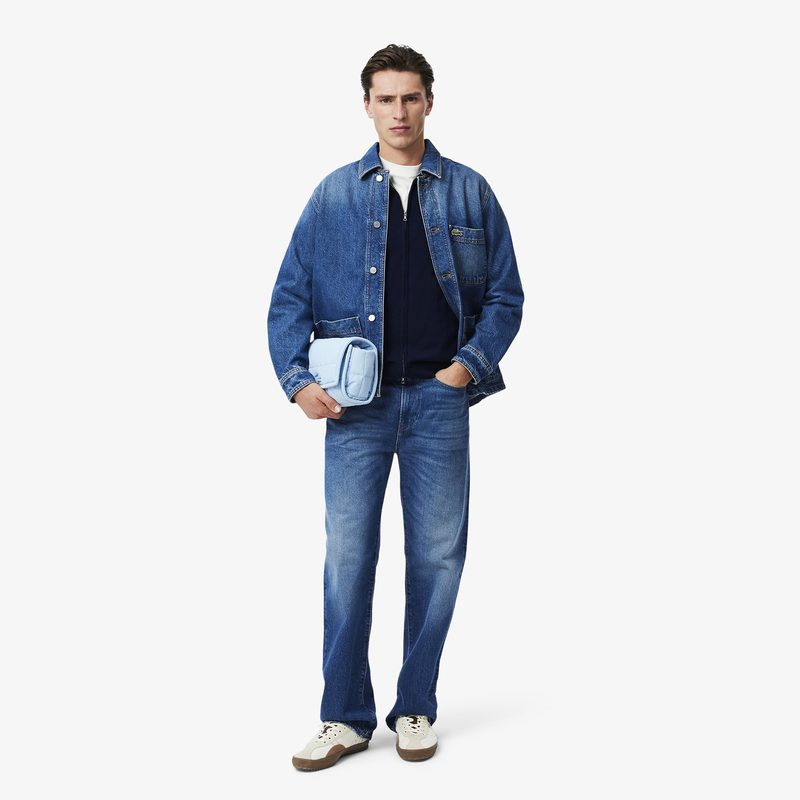 Мужской свитер Lacoste на молнии из органического хлопка 4