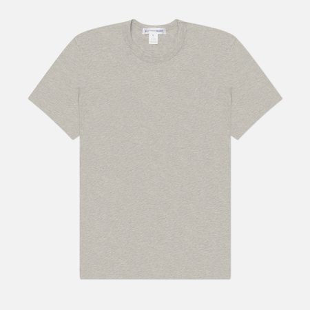 Мужская футболка Comme des Garcons SHIRT Forever Printed Logo Back, цвет серый