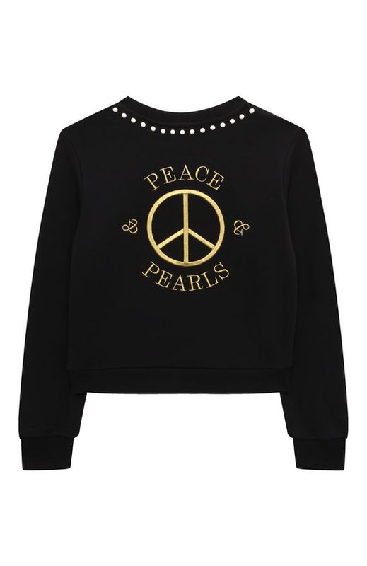 Хлопковый свитшот Moschino 2