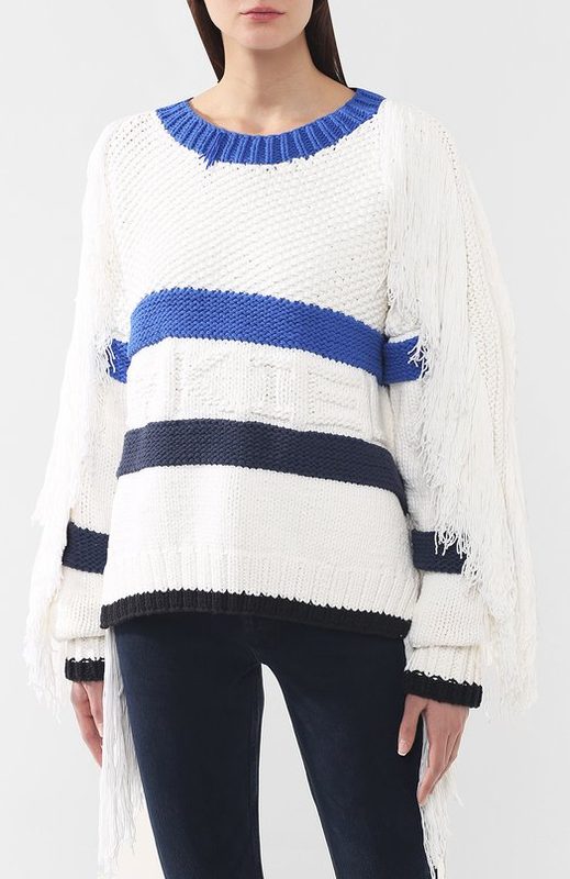 Хлопковый пуловер Sonia Rykiel 3