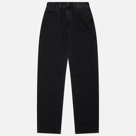 Женские джинсы Carhartt WIP W' Noxon Smith Denim 13.5 Oz, цвет чёрный