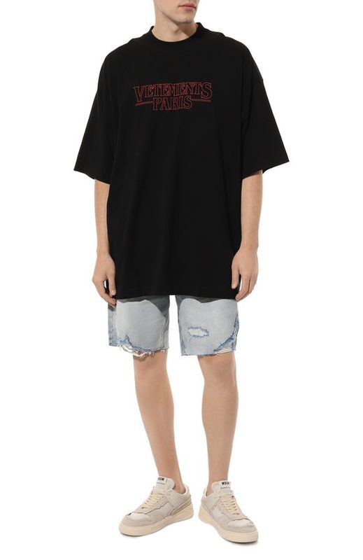 Хлопковая футболка VETEMENTS 5