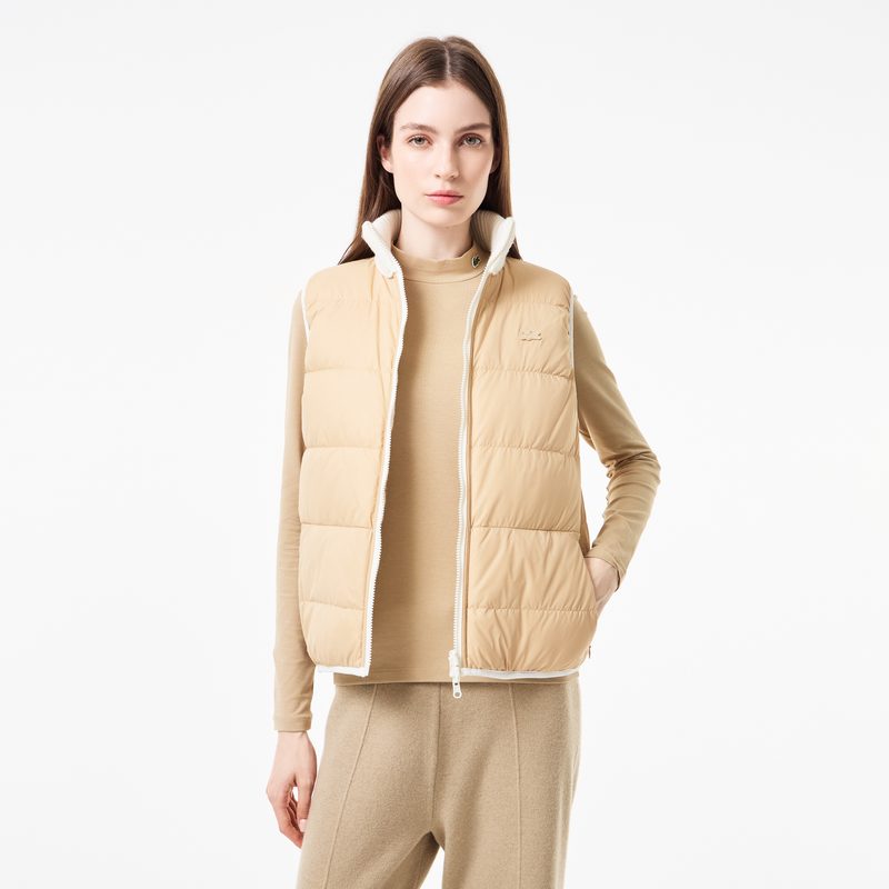 Женский утепленный двусторонний жилет Lacoste 4