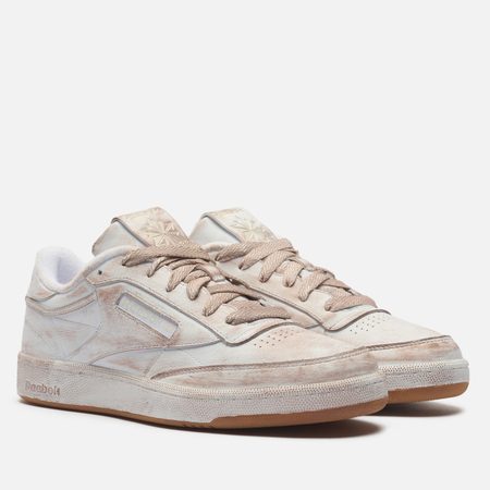 Кроссовки Reebok Club C 85 Vintage, цвет белый