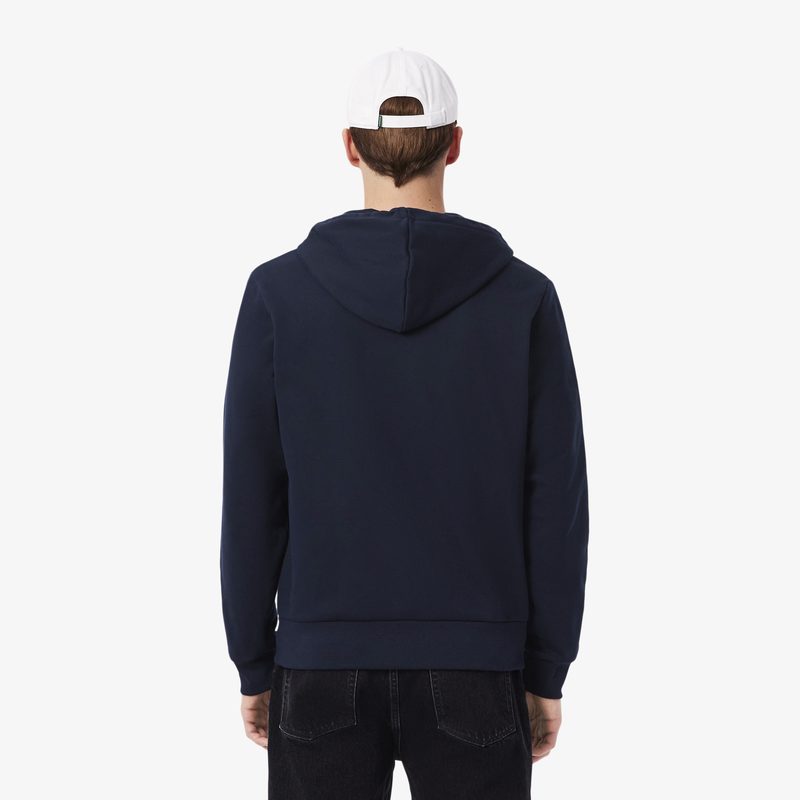 Мужской хлопковый свитшот Lacoste классического кроя 2