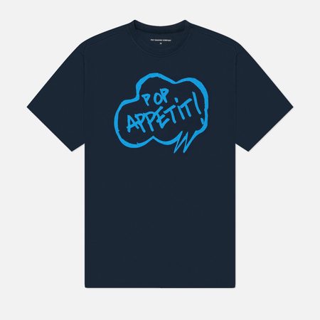 Мужская футболка Pop Trading Company Bon, цвет синий