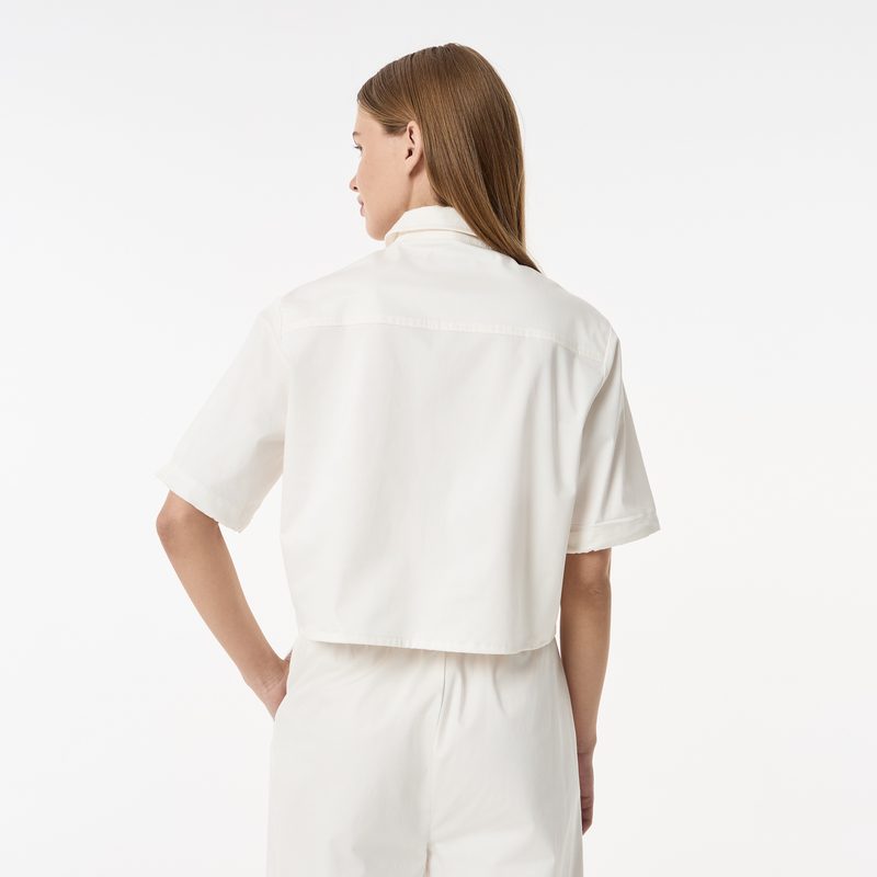 Женская рубашка Lacoste из эластичного хлопка 2