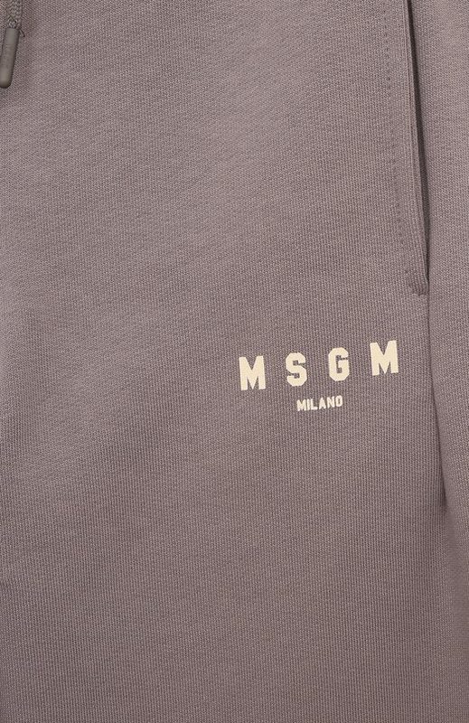 Хлопковые джоггеры MSGM kids 3