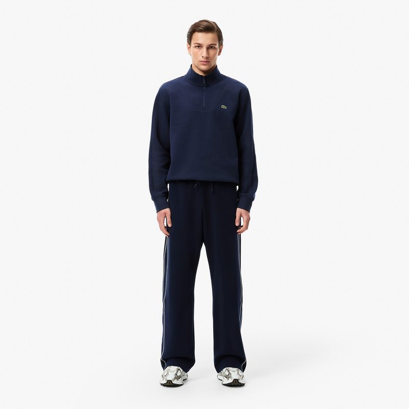 Мужские хлопковые спортивные брюки Lacoste оверсайз