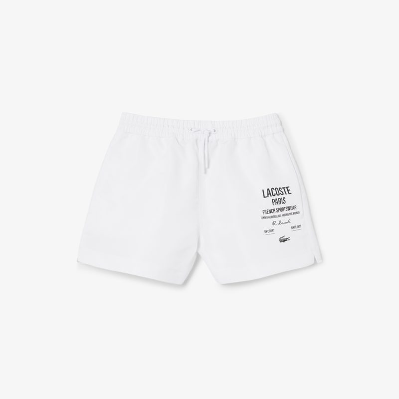 Длинные шорты Lacoste с принтом 5