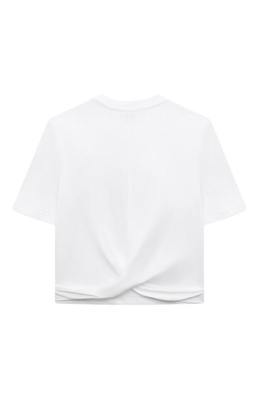 Хлопковая футболка MSGM kids 2