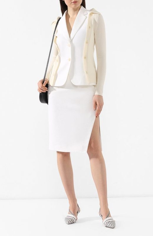 Хлопковый кардиган с жилетом Altuzarra 2