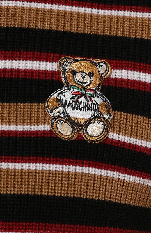 Шерстяной свитер Moschino 5
