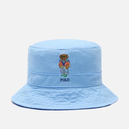 Панама Polo Ralph Lauren Polo Bear Tissue Linen, цвет голубой