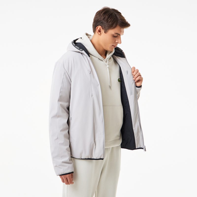 Мужская водоустойчивая ветровка Lacoste с капюшоном 4