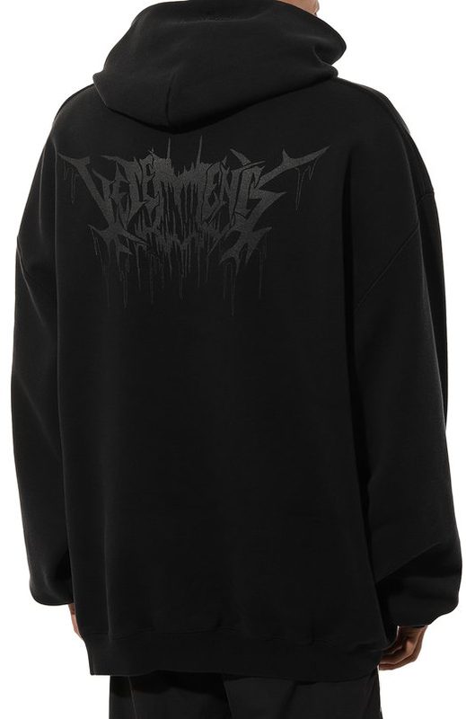 Хлопковое худи VETEMENTS 4