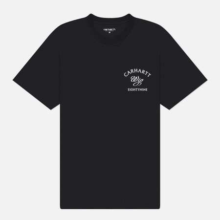 Мужская футболка Carhartt WIP Eightynine, цвет чёрный