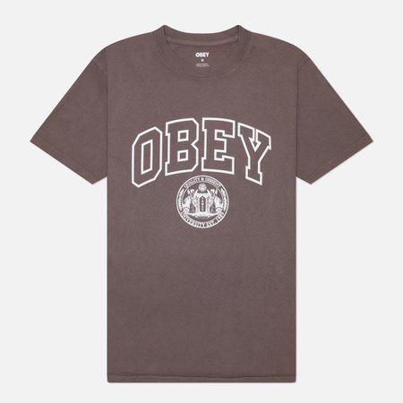 Мужская футболка OBEY University, цвет чёрный