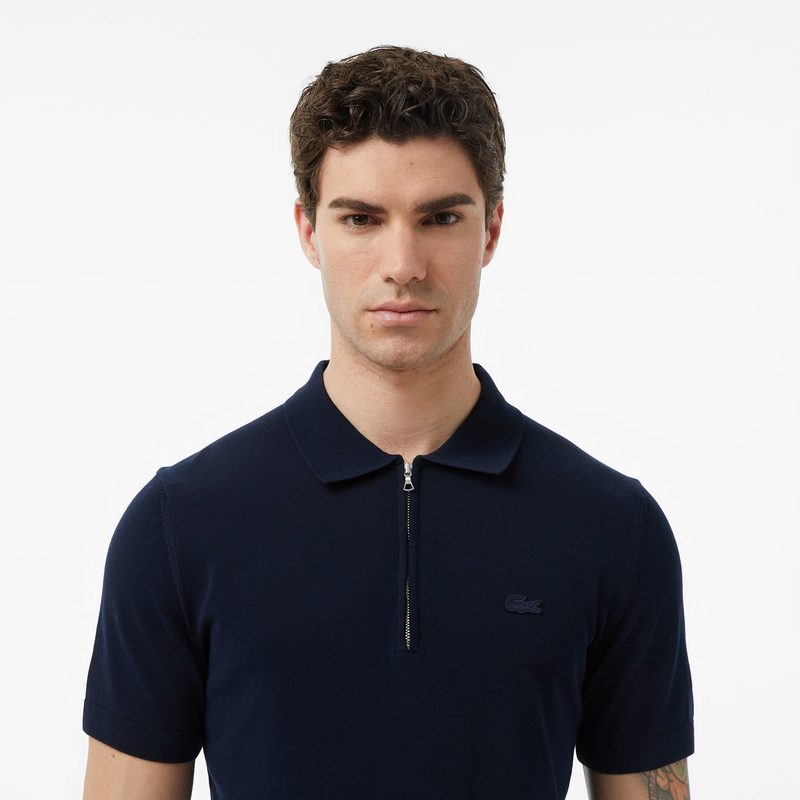 Мужское поло Lacoste узкого кроя 3