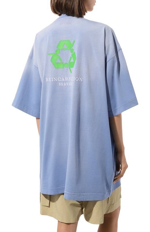 Хлопковая футболка VETEMENTS 4