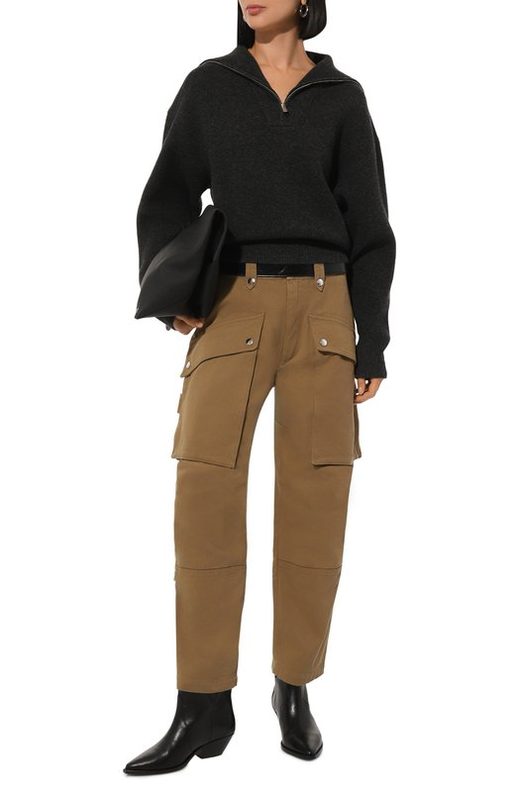 Хлопковые брюки-карго Isabel Marant Etoile 2