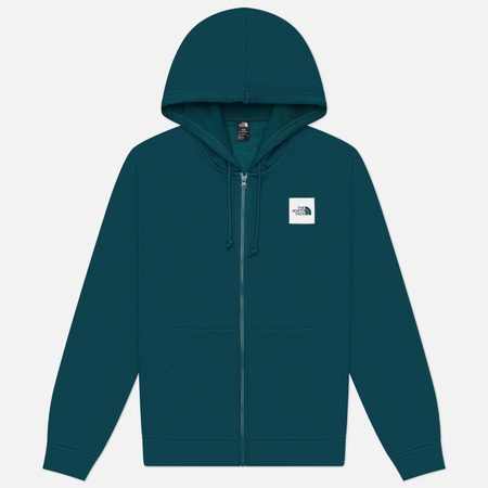 Мужская толстовка The North Face Evolution Box Half Dome Regular Full-Zip, цвет зелёный