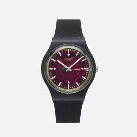 Наручные часы Swatch Oraspay!, цвет чёрный