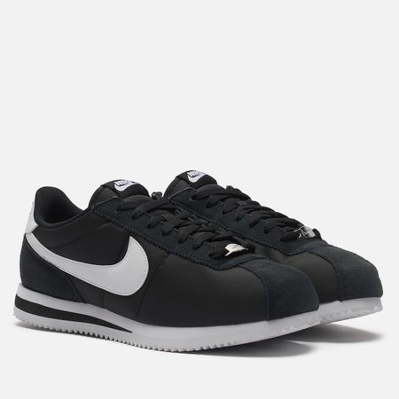 Кроссовки Nike Cortez Textile, цвет чёрный