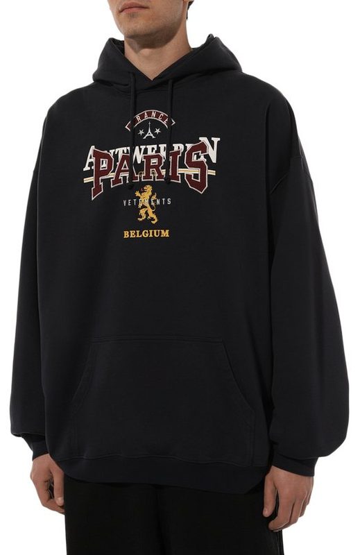 Хлопковое худи VETEMENTS 3