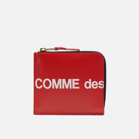 Кошелек Comme des Garcons Wallet SA3100HL Huge Logo, цвет красный