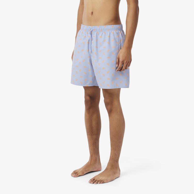 Мужские хлопковые купальные шорты Lacoste 2
