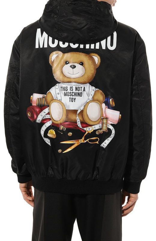 Утепленный бомбер Moschino 4