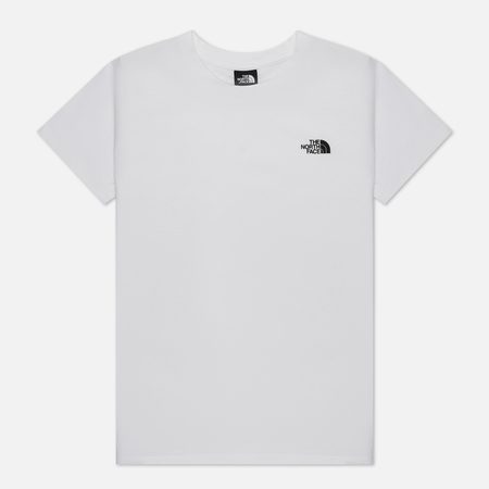 Женская футболка The North Face Simple Dome Crew Neck, цвет белый