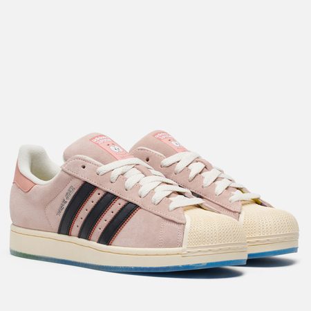 Мужские кроссовки adidas Originals x SpongeBob SquarePants Superstar "Patrick Star", цвет розовый