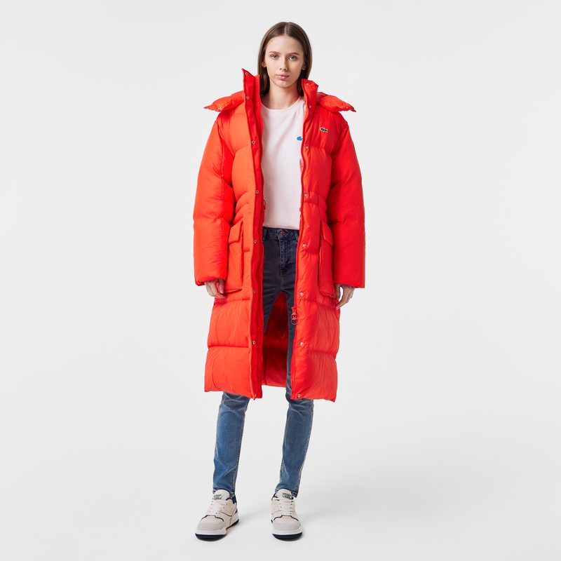 Женские джинсы с высокой талией Lacoste облегающего кроя 5