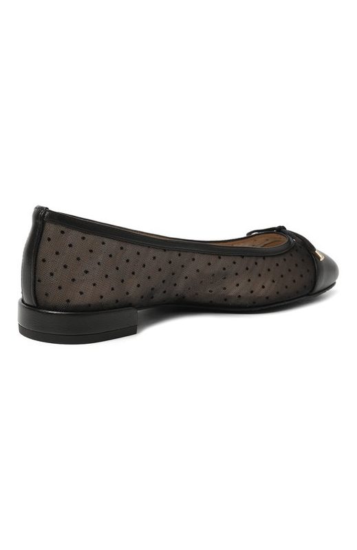 Комбинированные балетки Sleek Bow Stuart Weitzman 3