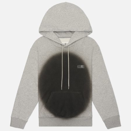 Мужская толстовка Maison Margiela MM6 Spray Paint Hoodie, цвет серый