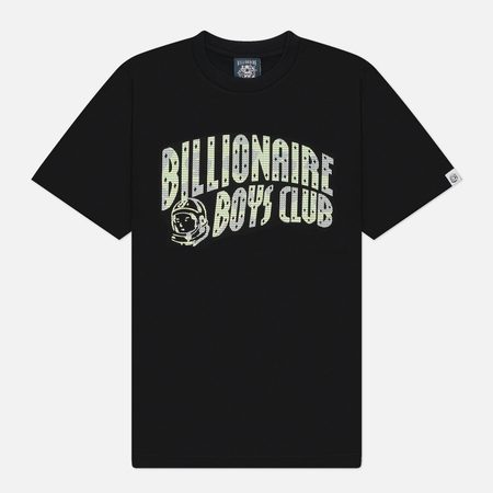 Мужская футболка Billionaire Boys Club Tri-Tone Arch Logo, цвет чёрный