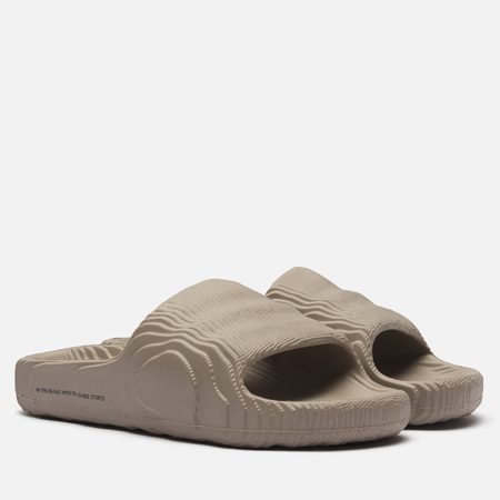 Сланцы adidas Originals Adilette 22, цвет бежевый
