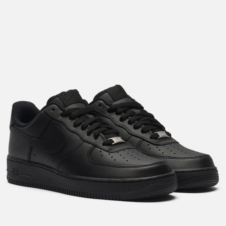 Кроссовки Nike Air Force 1 '07, цвет чёрный