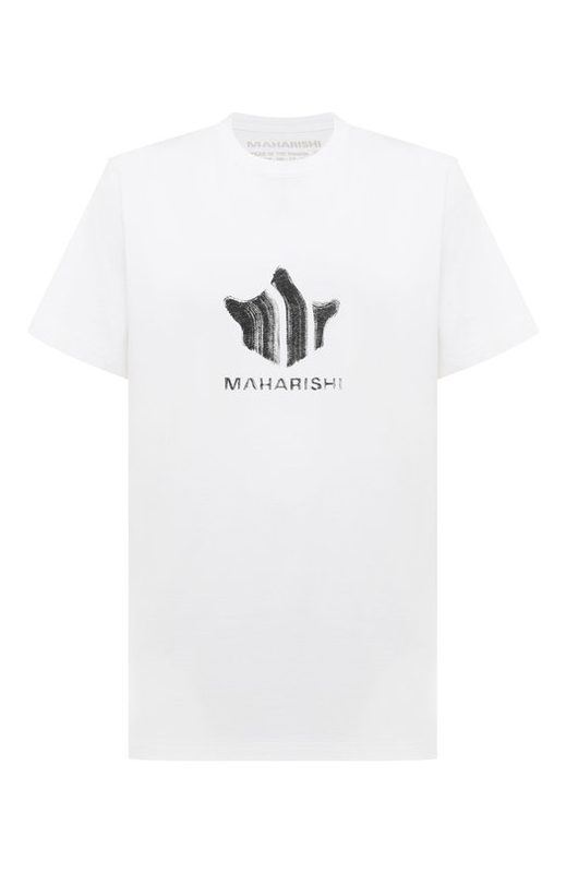 Хлопковая футболка Maharishi