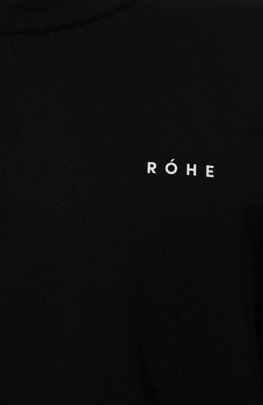 Хлопковая футболка Rohe 5