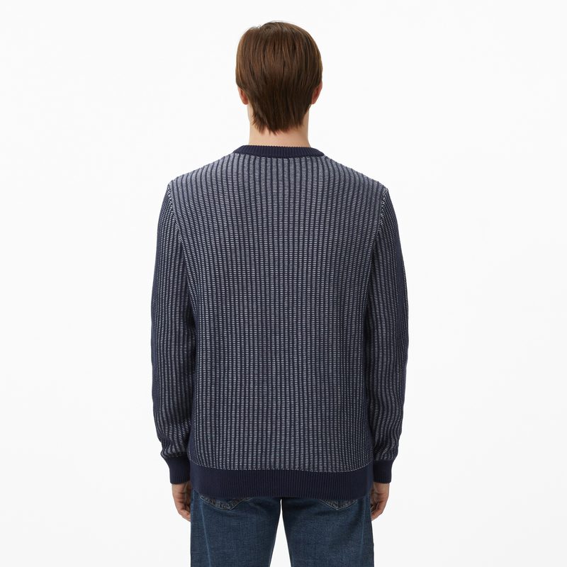 Мужской свитер Lacoste из смеси хлопка и шерсти 3