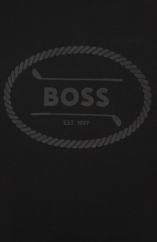 Хлопковая футболка BOSS Green 5