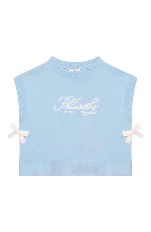Хлопковый жилет Philosophy di Lorenzo Serafini Kids